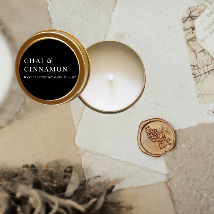 Benjamin Soap Co. - Wholesale Travel Candles - 4 oz Travel Candle2