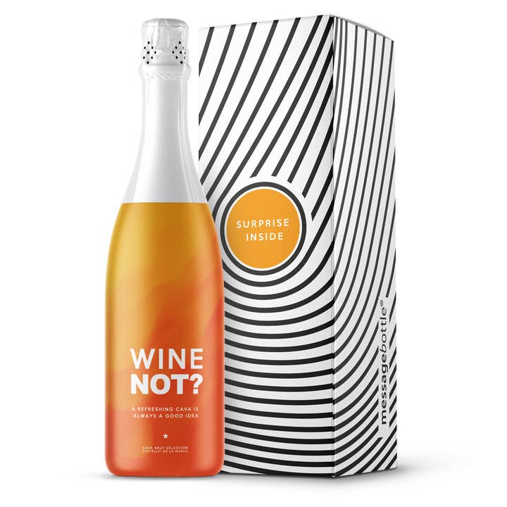 MessageBottle - Wine Not Cava voor wholesale door MessageBottle