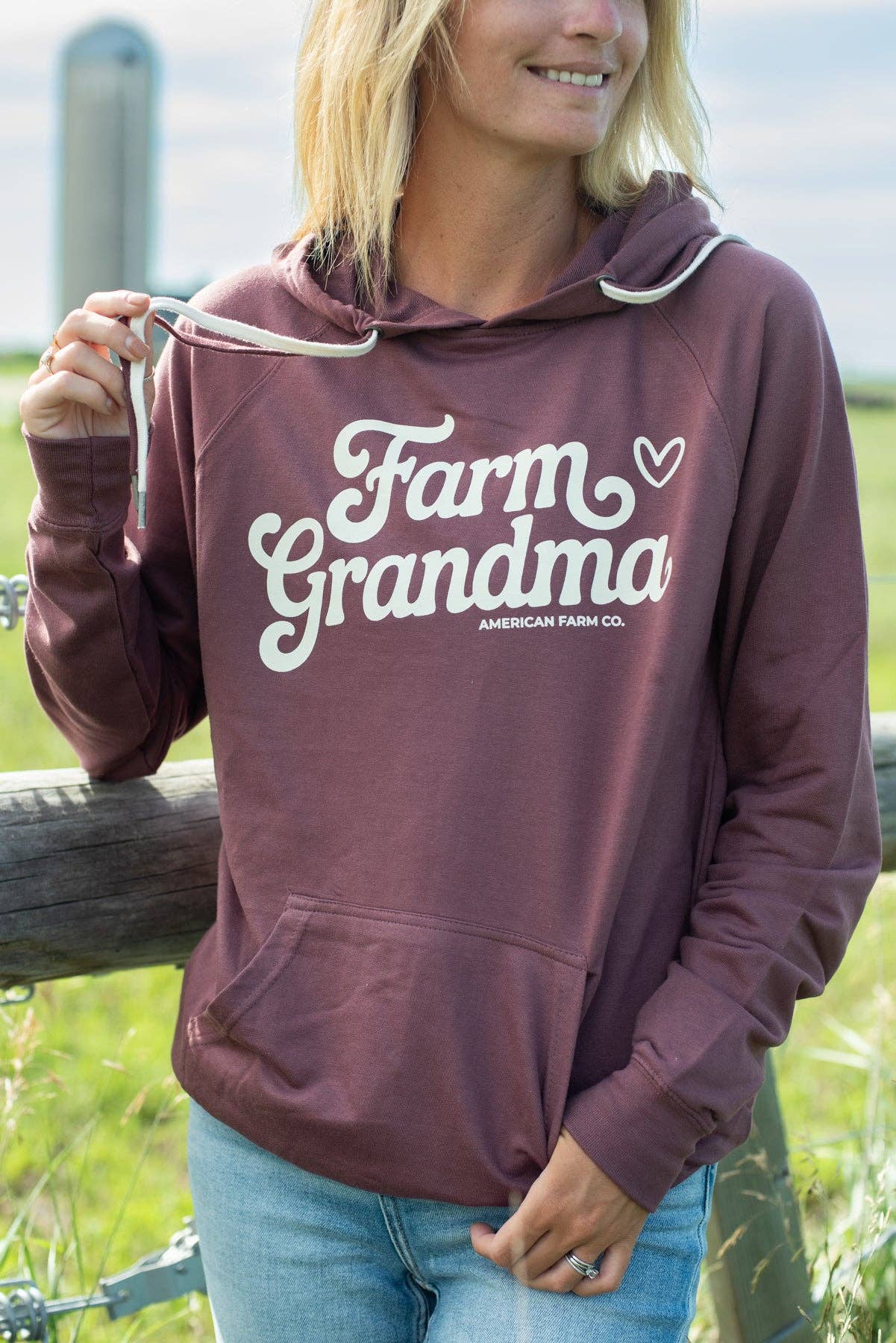 American Farm Company - Wholesale Hoodie - Women's - Western 'Farm Grandma' Graphic Women's Hoodie1