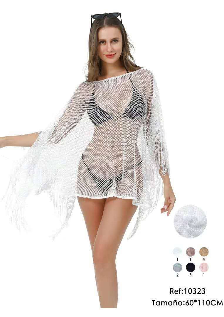 Nola by bijusol – Cobertura de biquíni - Mulher por atacado – Poncho Praia/Cerimônia 103230