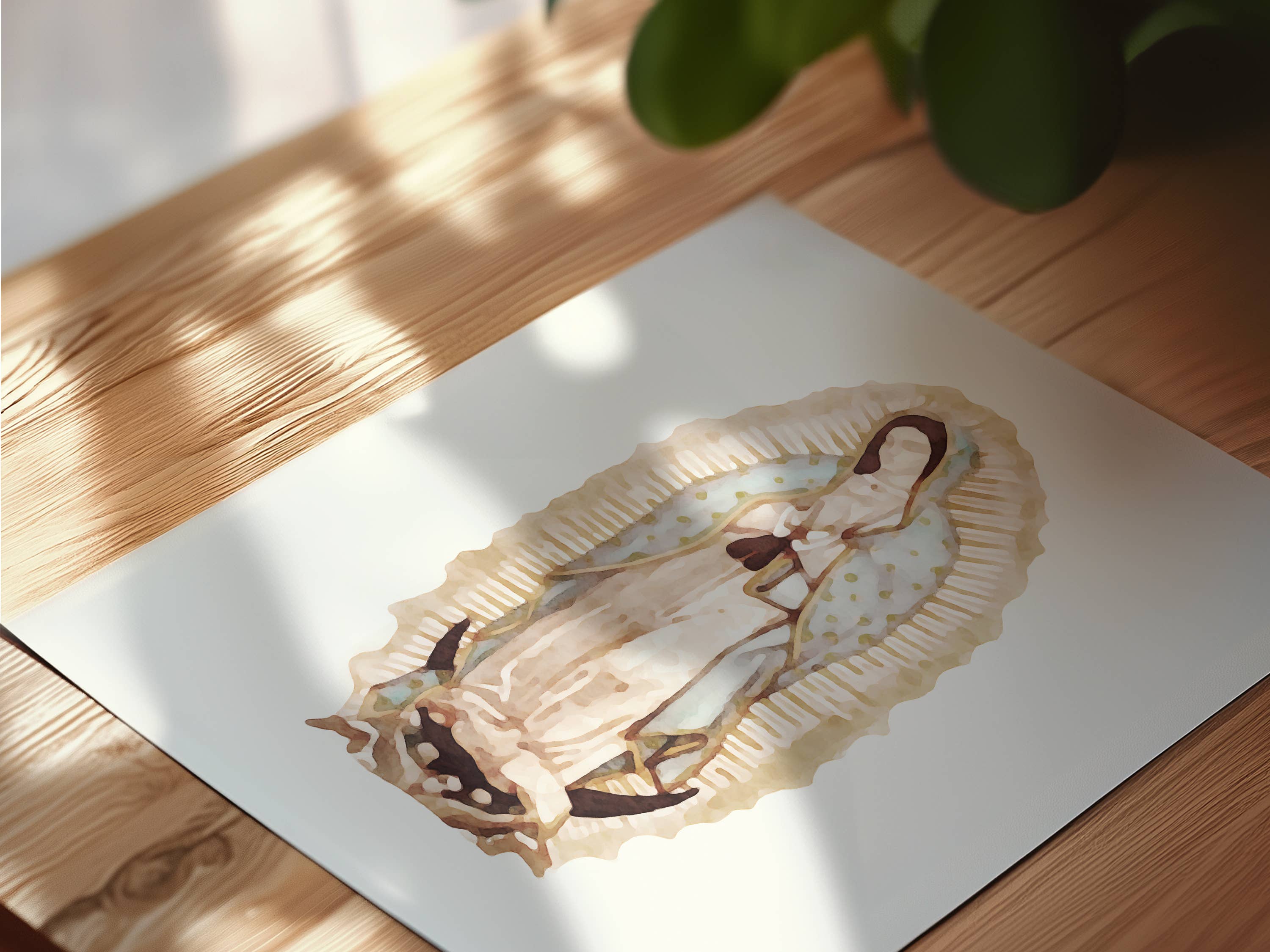 Reap+Sow - Wholesale Art Print - Our Lady of Guadalupe Watercolor Art Print6
