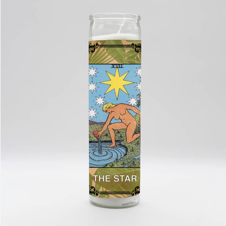 Vela de tarot - La estrella para venta al por mayor de BOBBYK