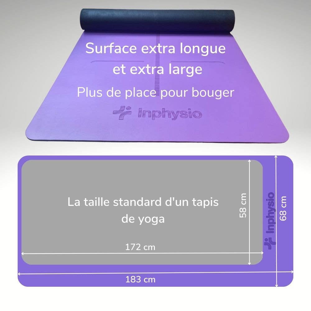 Inphysio - Vendita all'ingrosso Tappetini da yoga - AdhérenceMAX | TAPPETINO DA YOGA ANTISCIVOLO4