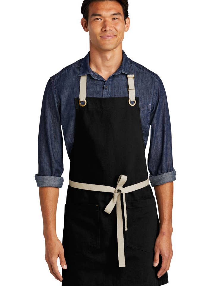 T-shirts personnalisés Ink Tees Impression personnalisée, qualité premium, délai rapide, plusieurs couleurs Tablier à deux poches pleine longueur Port Authority Canvas A815 pour la vente par Ink Tees Custom Tshirts