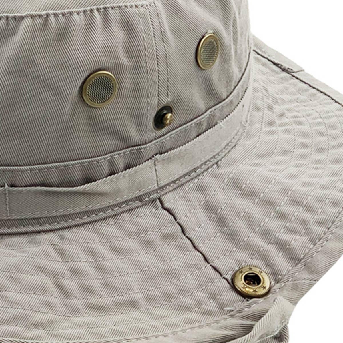 KBETHOS - Wholesale Bucket hat – Unisex - Solid Boonie Hat With String (Fitted)35