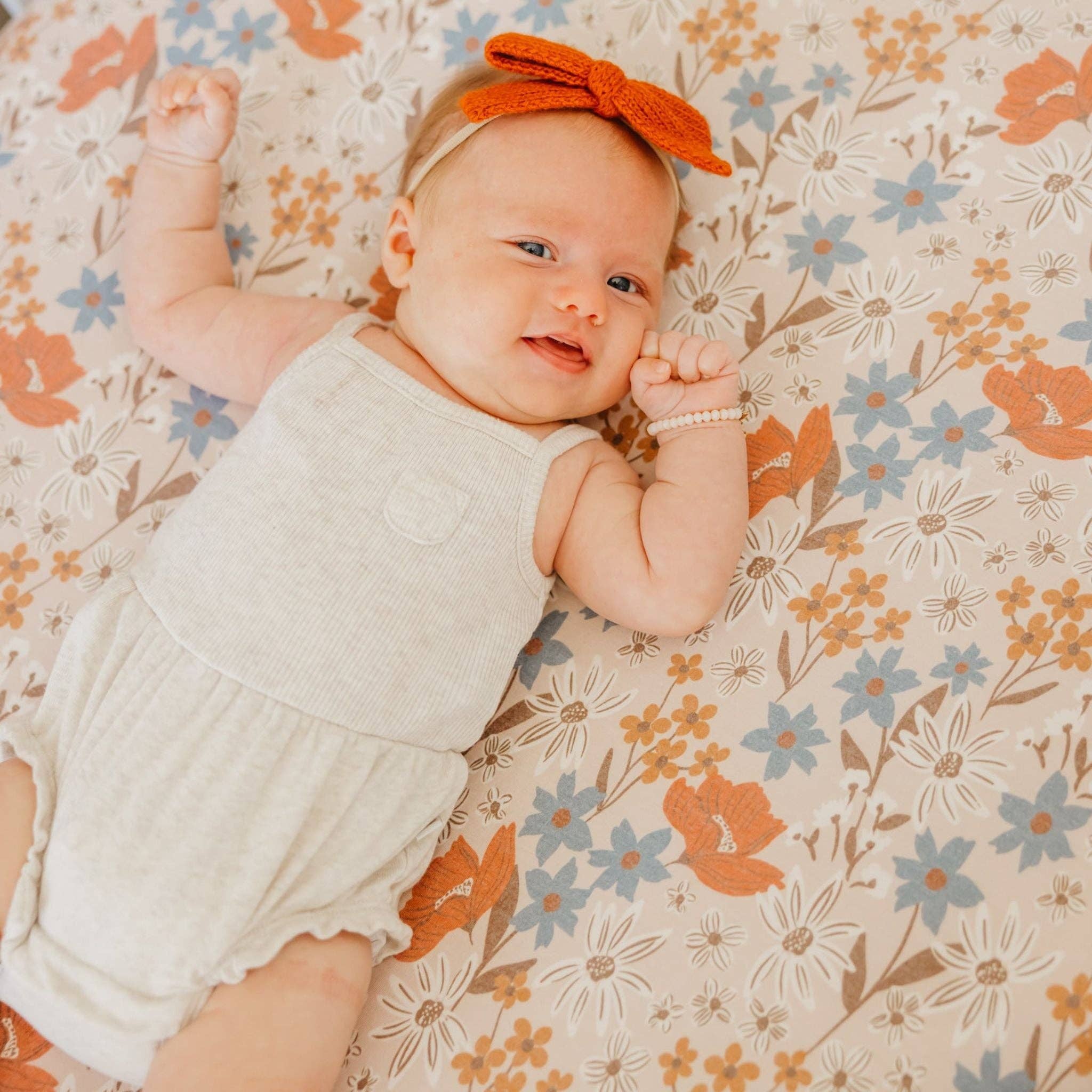 Copper Pearl - Wholesale Cot/Crib Sheets - Premium Knit Fitted Crib Sheet - Eden2