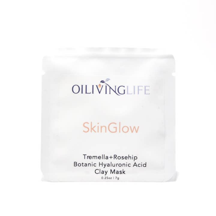 Oilivinglife - Wholesale Skincare Face Mask - SkinGlow Botanic Hyaluronic Acid Clay Mask4