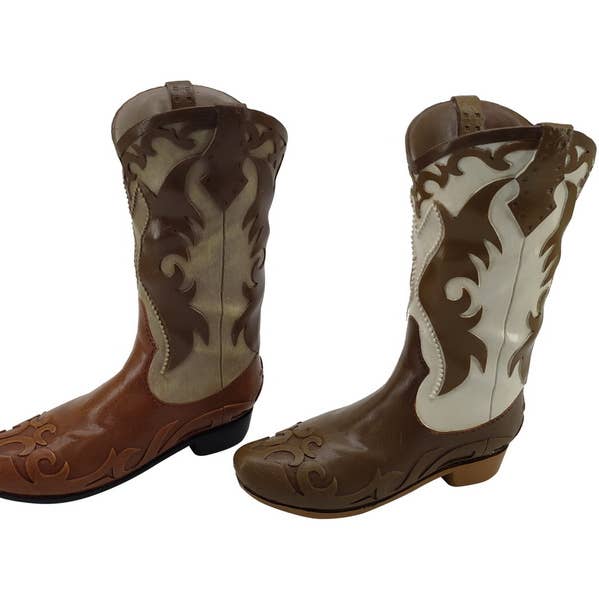 25cm Cowboy Boot Pot Holder 2 Asstd for wholesale by Cubby House by Malmar