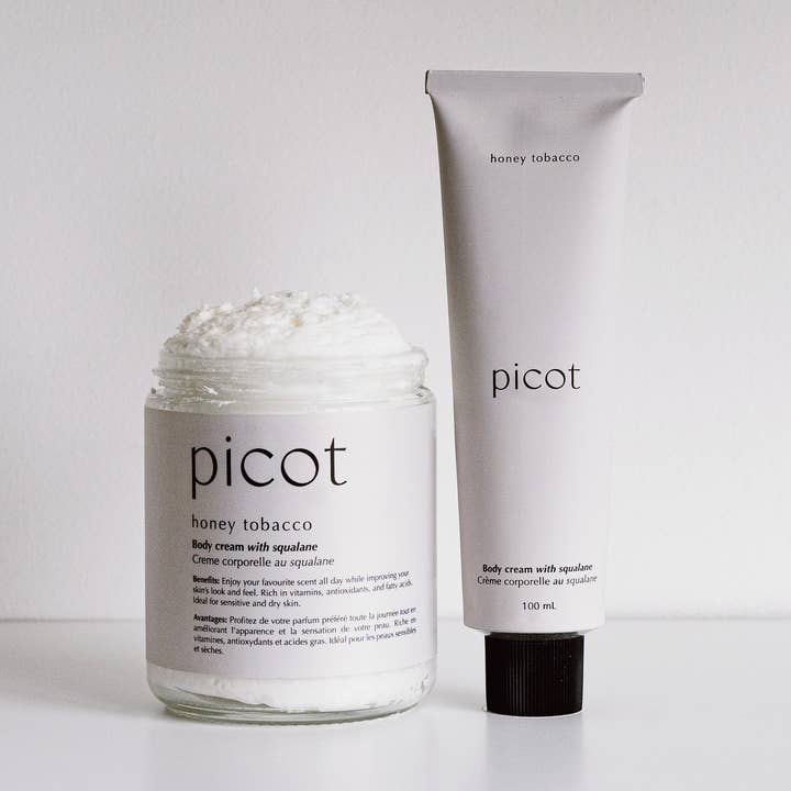 Honey Tobacco Body Cream for wholesale by Picot