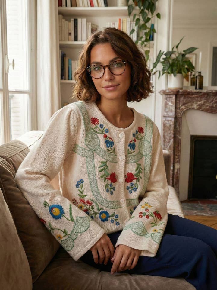 Philia Cardigan - IH26035 for wholesale by Cherry Paris