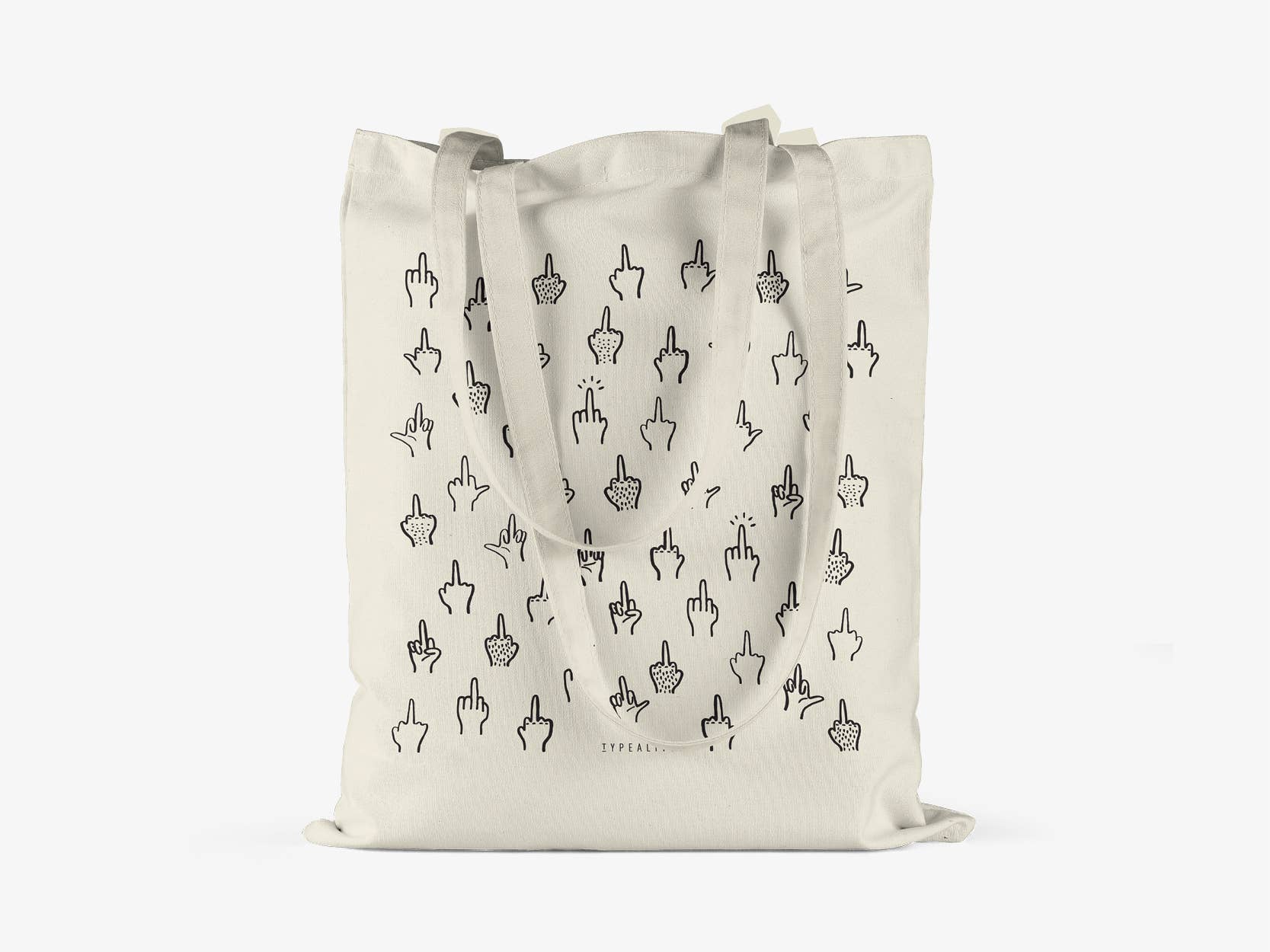 typealive - Wholesale Tote Bag - Unisex - cotton bag/f*&k You2