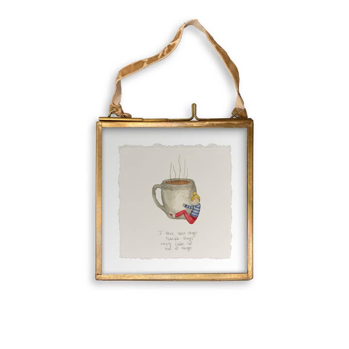 French Graffiti - Wholesale Tea towel - I Have Seen Terrible Things12