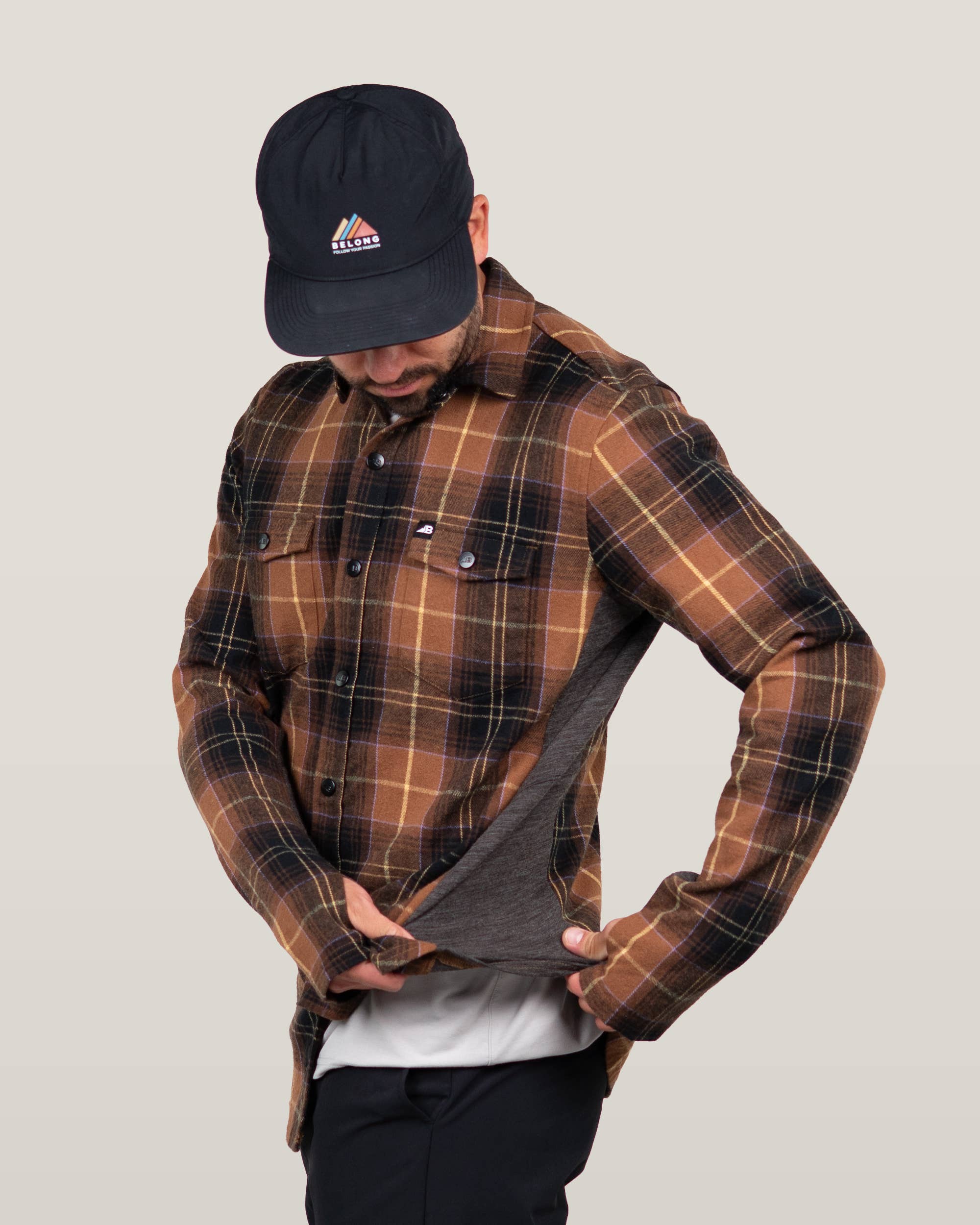 Belong Designs - Wholesale Button Down Shirt - Men's - Men's Deadline Tek Flannel (Restock Coming soon, 12/10)43