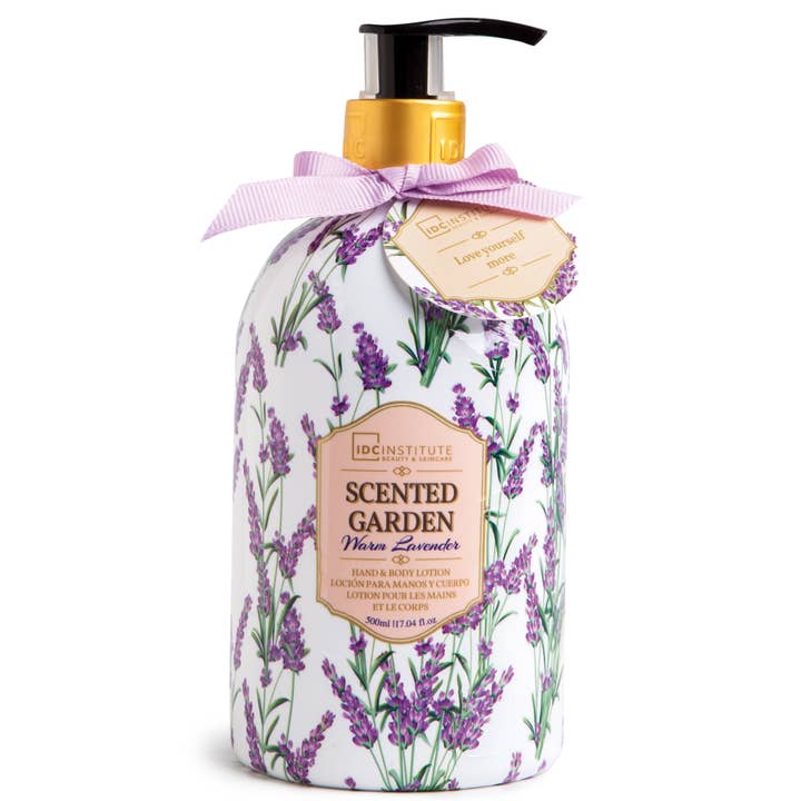 Idc Scented Garden Hand- und Körperlotion 500 ml Lavendel für den Großhandel von Aquarius Cosmetic SLU