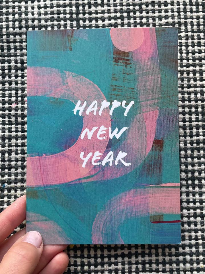 Biglietto 'Happy New Year' per la vendita all'ingrosso da parte di Beth Garner