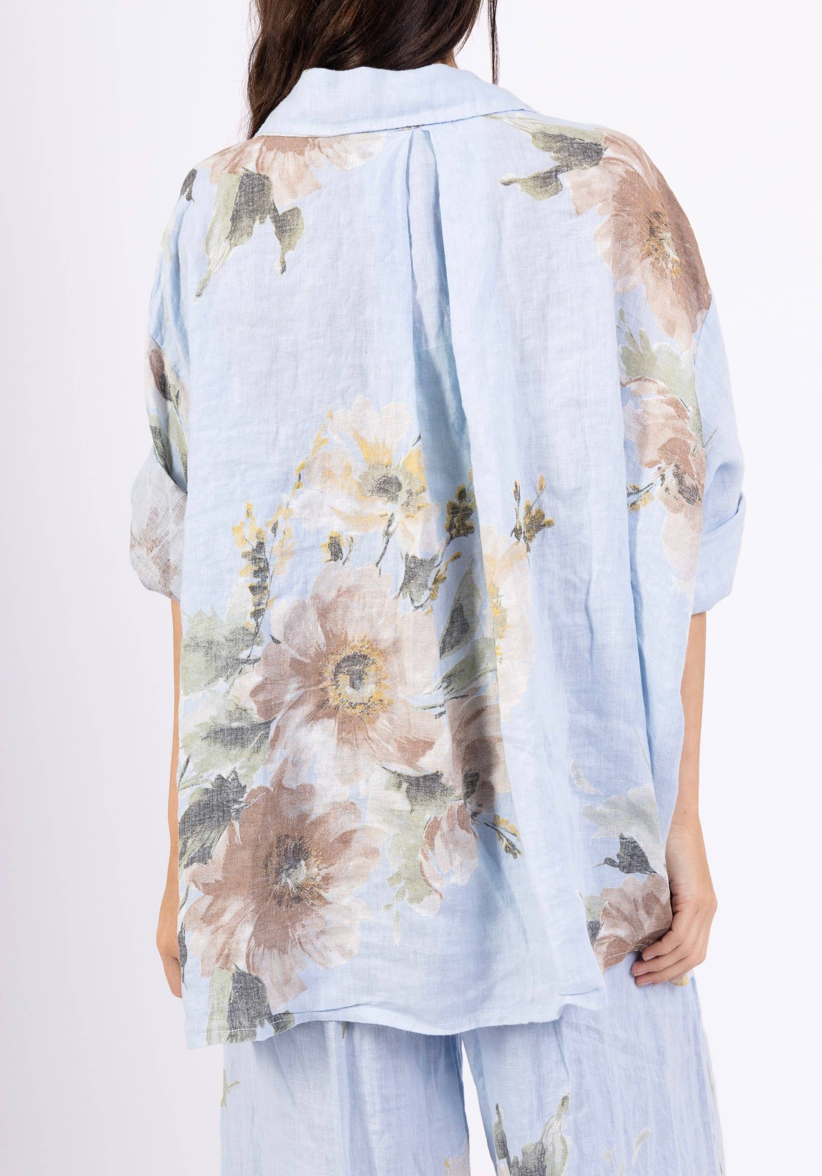 LINEN & COTTON HOUSE - Wholesale Jumpsuit - Women's - SET 100% LINEN 350 + 529911