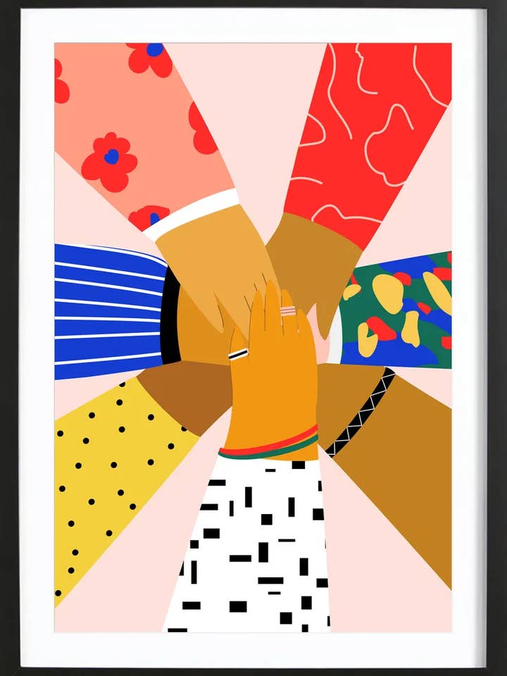 Pôster emoldurado premium por atacado de JUNIQE