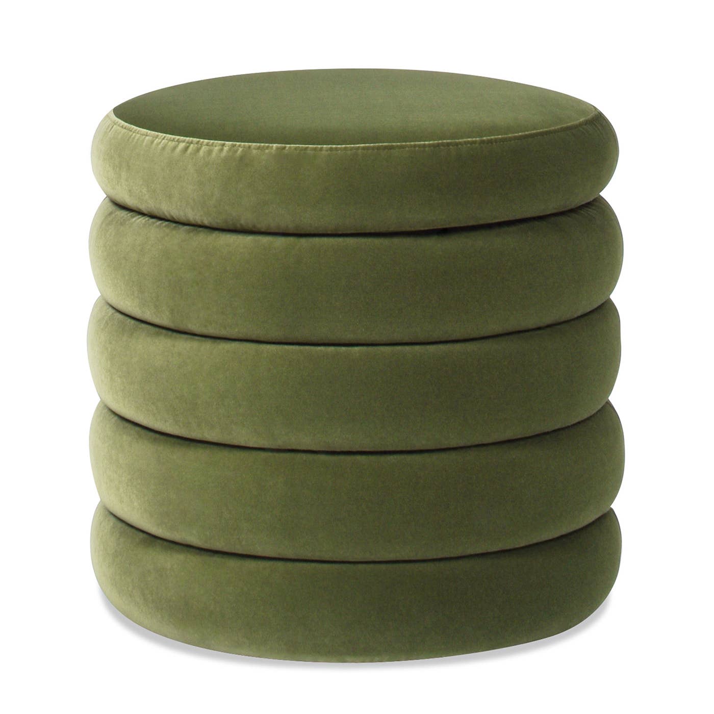 Jennifer Taylor Home - Wholesale Ottoman - Fuji Oversized Round Storage Ottoman22