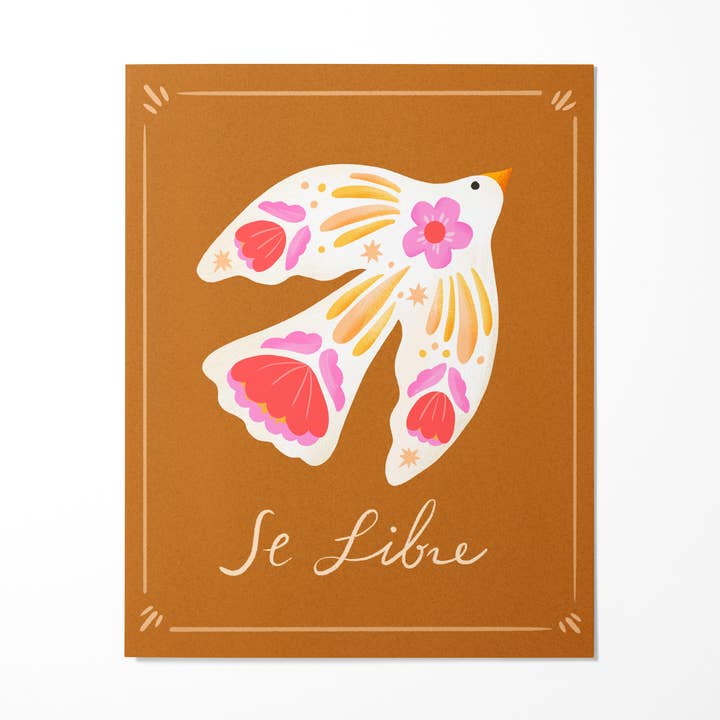 Se Libre Art Print - 8x10 - Gives Back for wholesale by Ana Peake