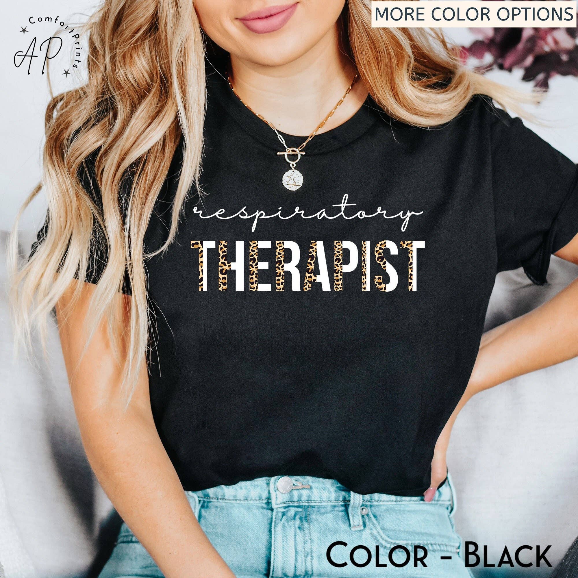 APComfortPrints - Wholesale Screen Printed T-Shirt - Women's - Respiratory Therapist Shirt, Respiratory Therapy T-Shirt0