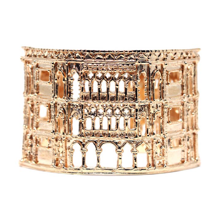 Ca' D'oro Venecia Brazalete de bronce bañado en oro rosa para venta al por mayor de Co.ro Jewels