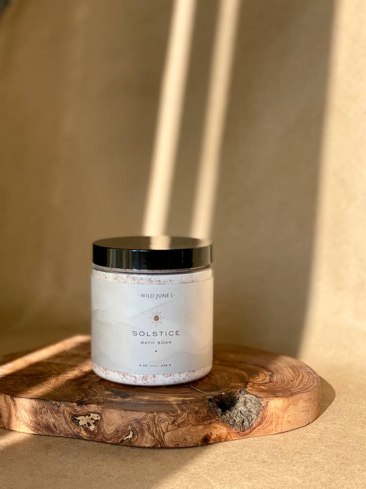 SOLSTICE BATH SOAK for wholesale by Wild June Co.