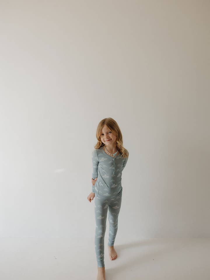 Forever French Baby - Wholesale Sleepwear Set - Kids - Bamboo Two Piece Pajamas | Duke
