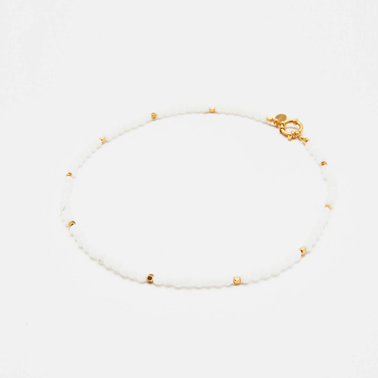 Lovelika – wholesale Link & chain necklace – Simple chain necklace with stones - Skylar17