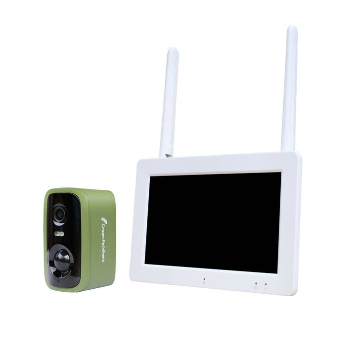 Wireless Solar Powered Bird Box Camera & Screen Pack for wholesale by Green Feathers