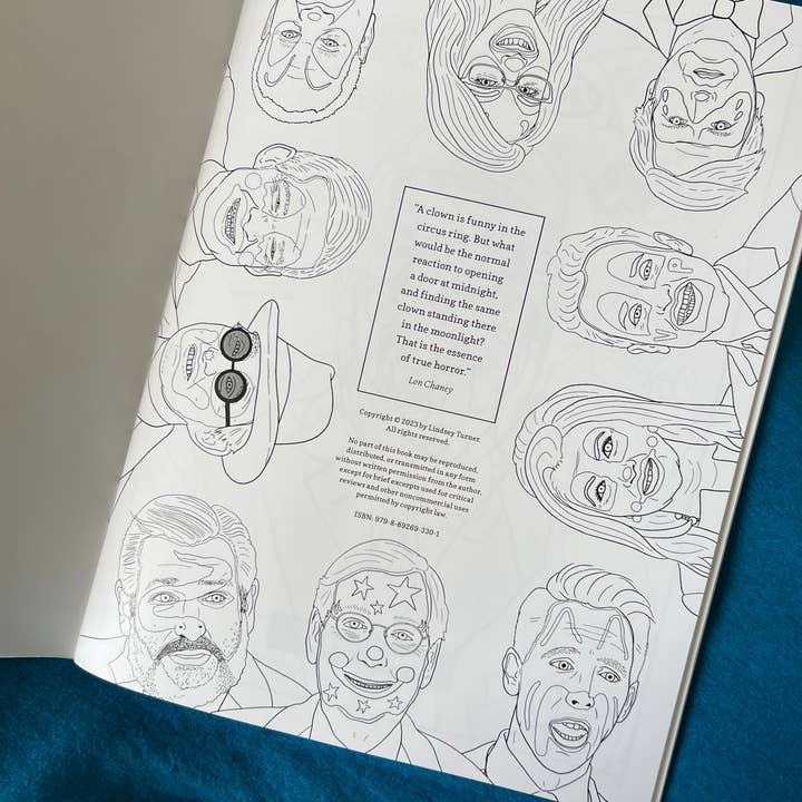 Chaos Engine (formerly Eyedot Creative) – Livro para colorir - Adulto por atacado – Bem-vindo ao Big Flop: Livro para Colorir de Palhaços Conservadores1