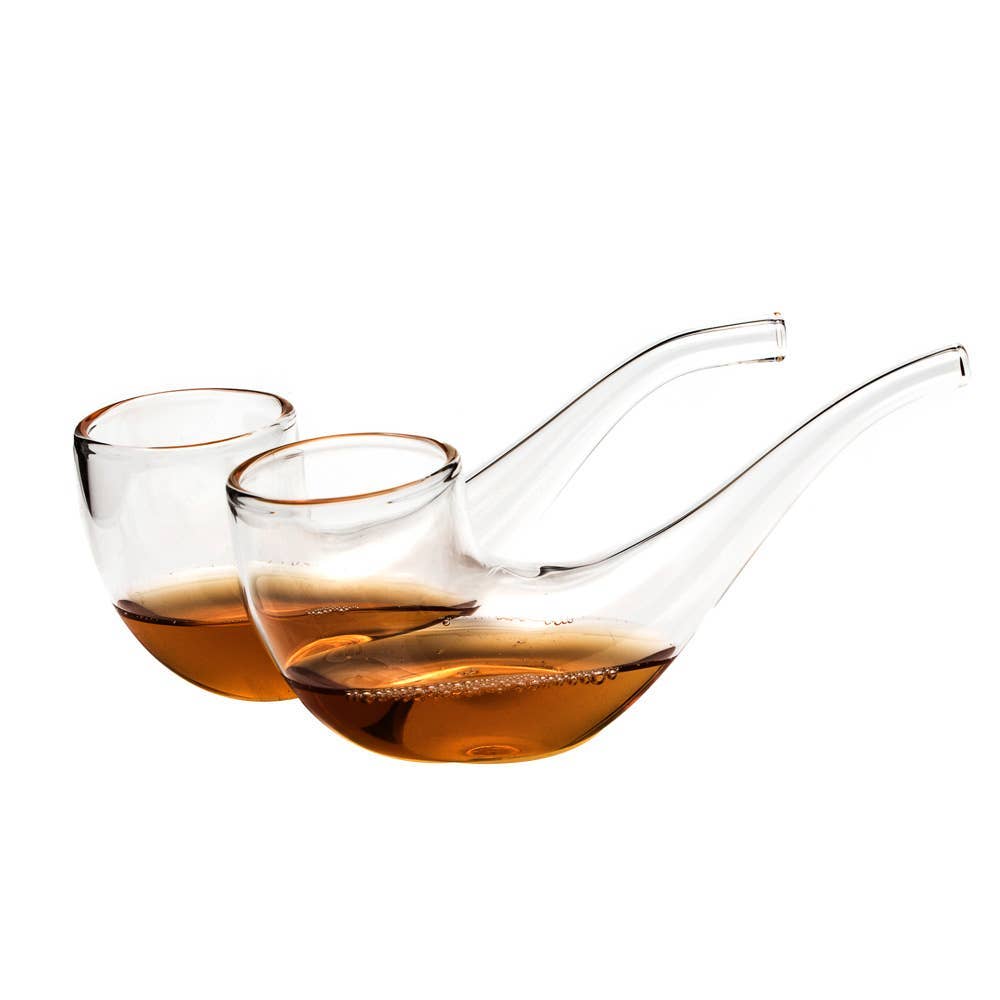 Original Products UK/EU – wholesale Cocktail/liquor glass – Bar Bespoke Pipe Sipping Glasses 2 Pack1