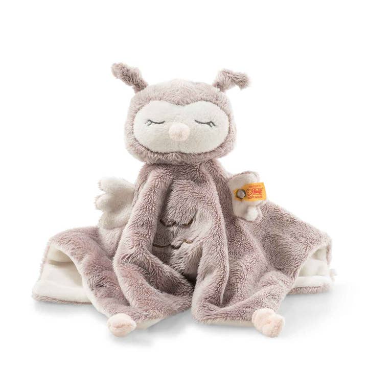 Steiff - Wholesale Security/Cuddle Blanket - Baby - Ollie Owl Baby Comforter, 10 Inches