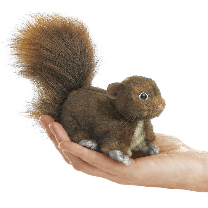 Mini squirrel, red 2735/Mini Red Squirrel for wholesale by FOLKMANIS-PUPPETS