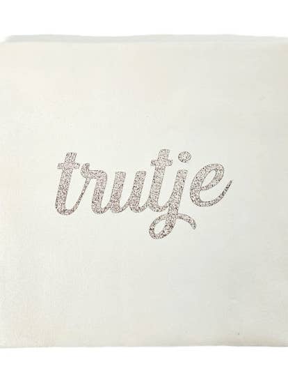 Tegeltje – Trutje (glitter) | Keramiek 10x10 cm for wholesale by Most Lovely
