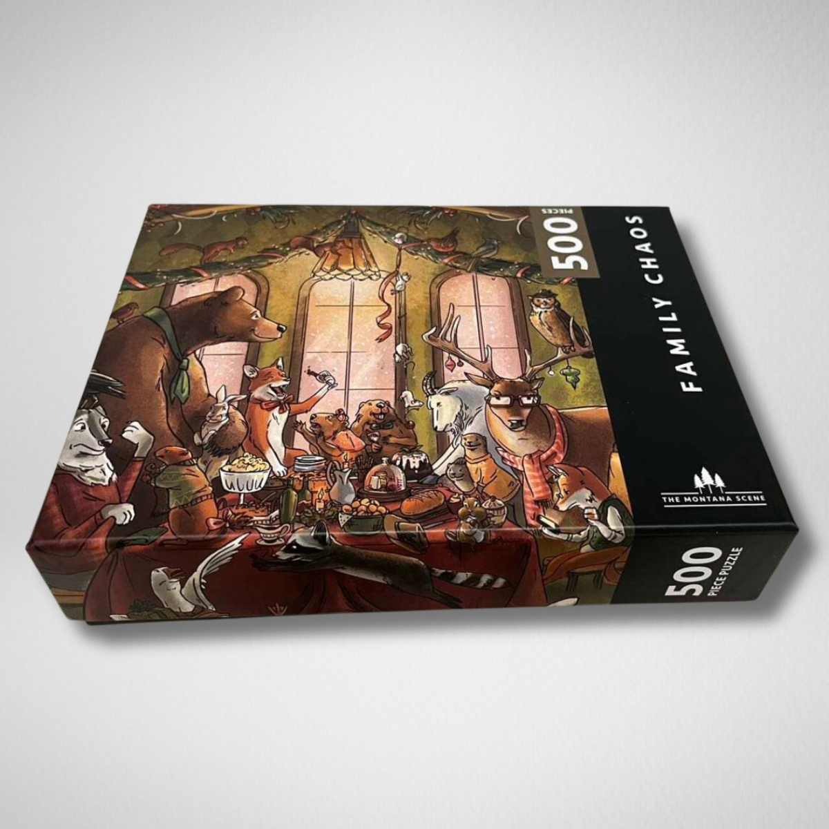 The Montana Scene - Wholesale Puzzle - Adult - Family Chaos Puzzle - 500 Pieces2