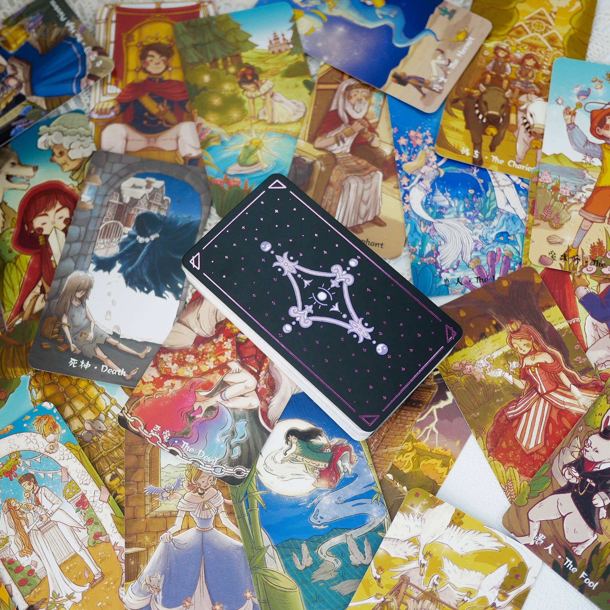 Vermilion Collection - Wholesale Tarot Cards - The Land of Stories Tarot8