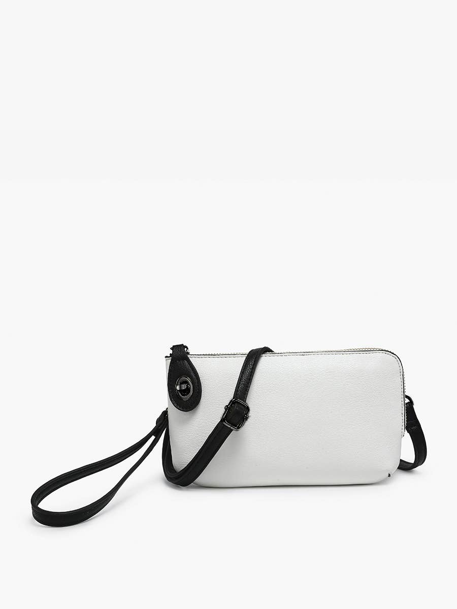 Jen & Co. – bolsa tiracolo - Mulher por atacado – M1818 Kendall Crossbody/pulseira com fecho de torção2