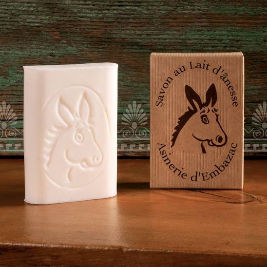 Sapone naturale al latte di asina per la vendita all'ingrosso da parte di Asinerie d'Embazac
