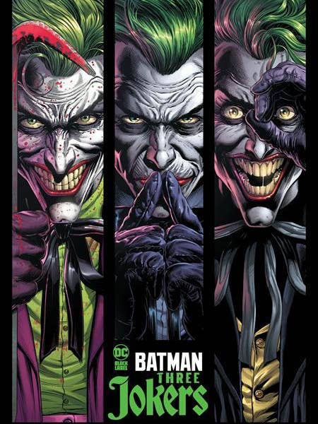 BATMAN THREE JOKERS HC (MR) (11/17/2020) for wholesale by Unknown Comics