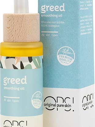 Face Oil with Jojoba 100% Organic GREED 30ml for wholesale by OPS! Original Pure Skin