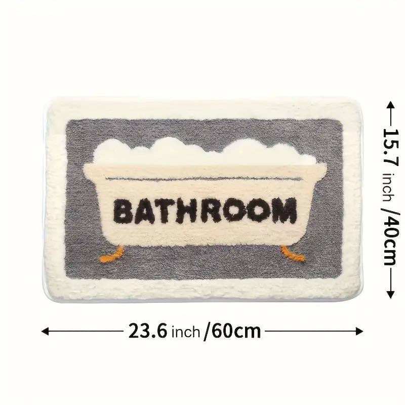 Huis Van Merken - Wholesale Bath Mat - Cartoon Bathroom Mat: Ultra Absorbent, Non-Slip, Quick Dry Rug3