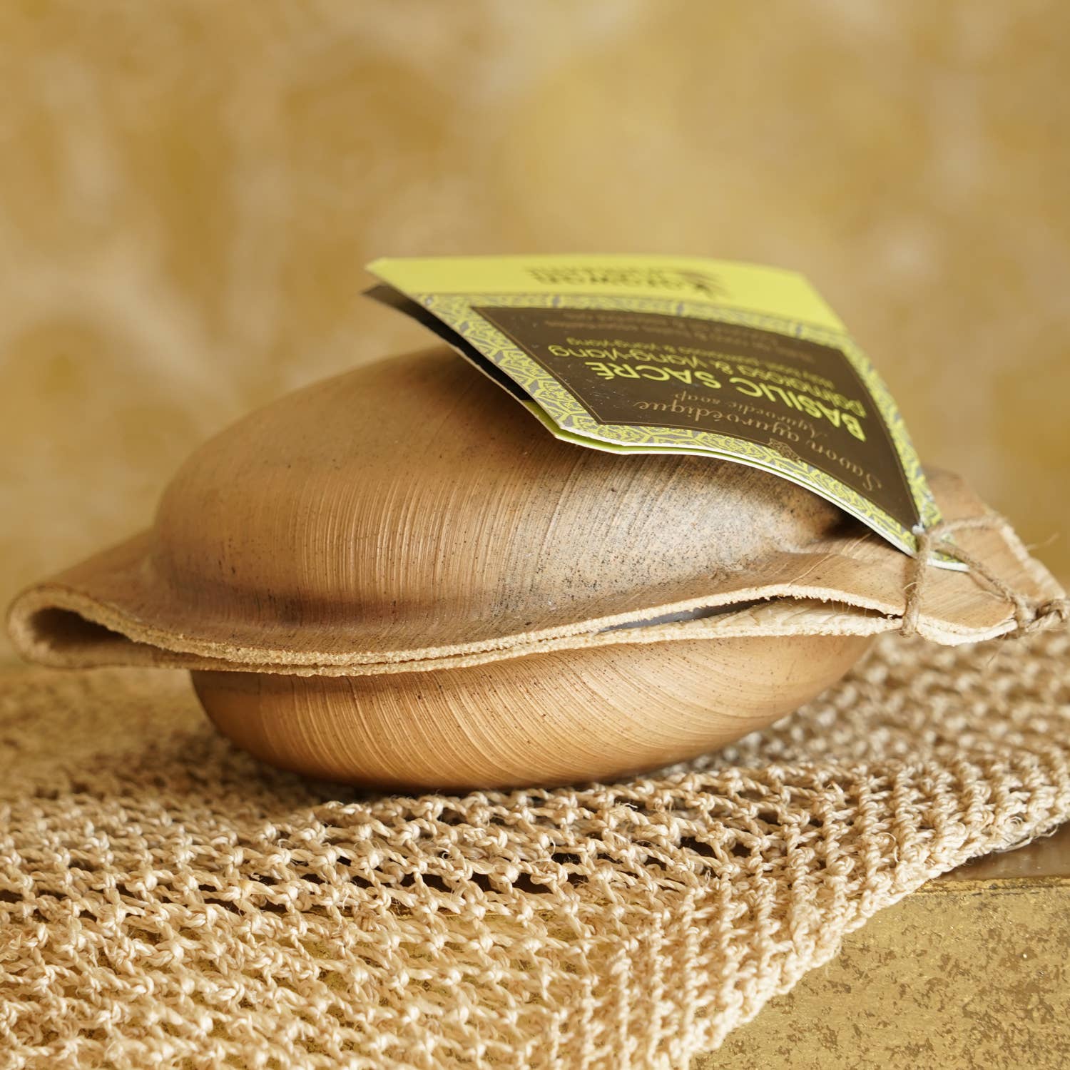 Karawan Authentic - Vendita all'ingrosso Saponette - SAPONE SOLIDO AYURVEDICO - BASILICO SANTO - GRANDE FORMATO6