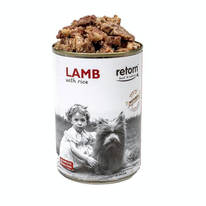 POCURULL SL (Retorn) - Wholesale Pet Food - Dog - Lamb Dog Cans with Retorn Rice1