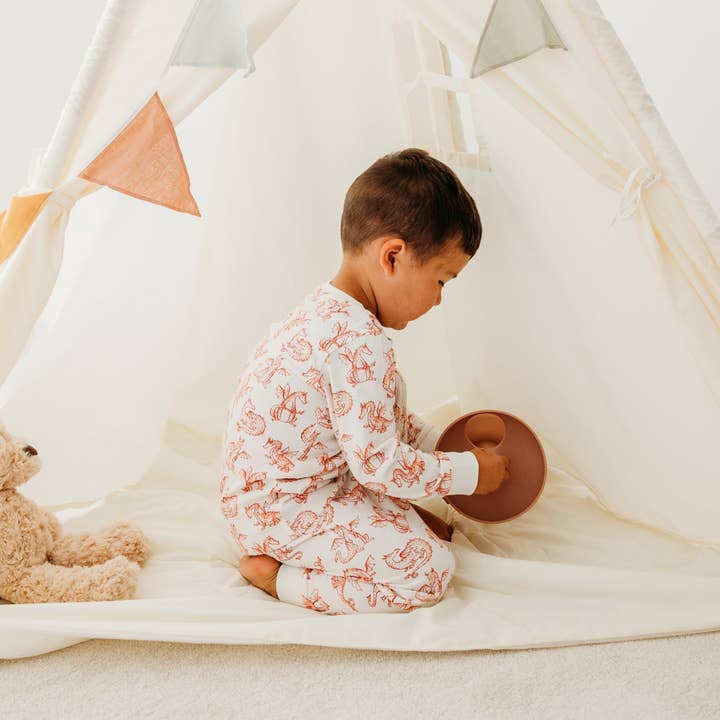 Dragon Pyjamas for wholesale by Fox and Lottie