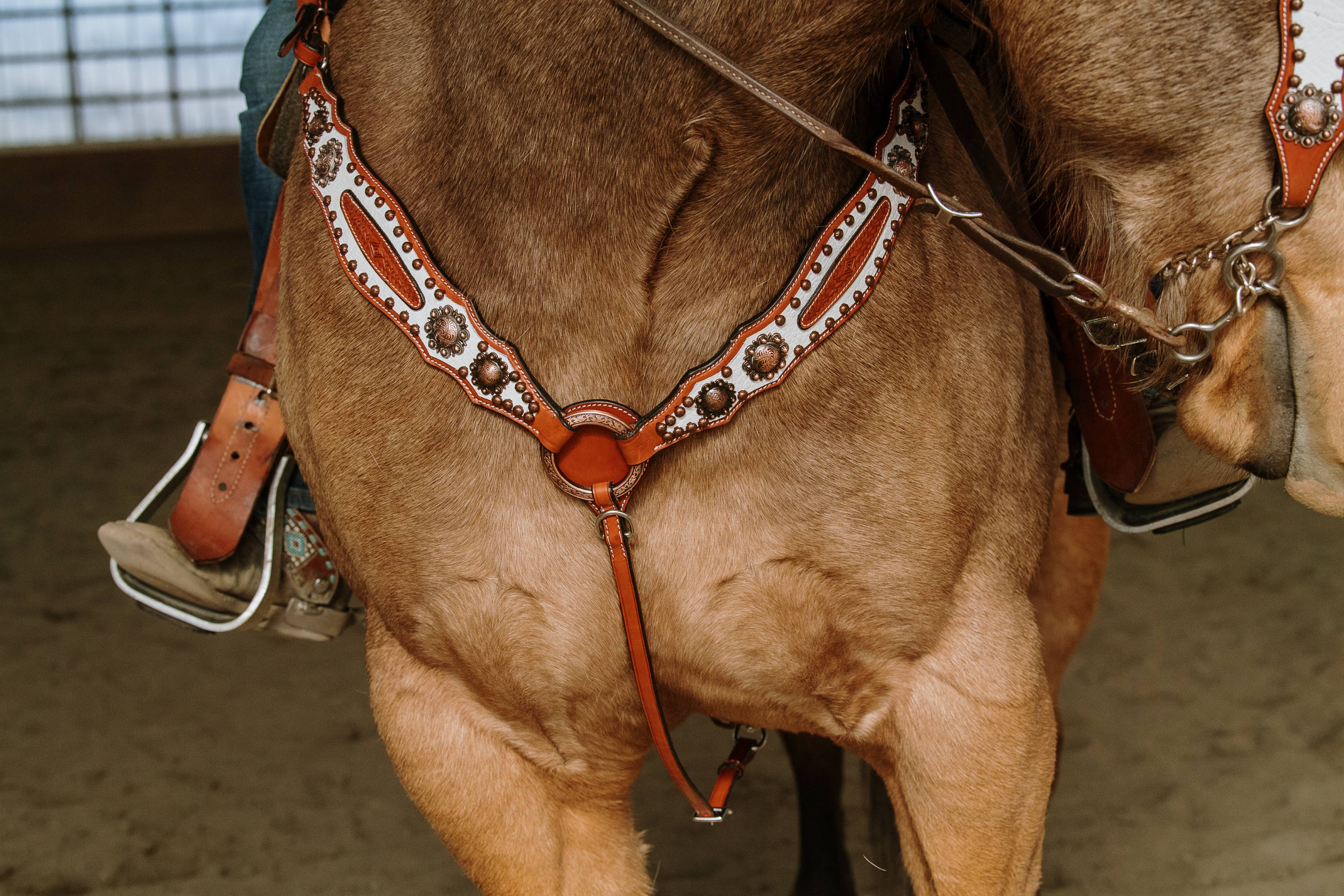 Schulz Equine - Wholesale Horseback Riding Gear - Doc Holiday Headstall and Breast Collar Set2