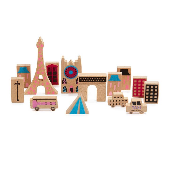 Once Kids - Wholesale Wood Toy - Kids - Wanderlust PARIS *Original packaging*2
