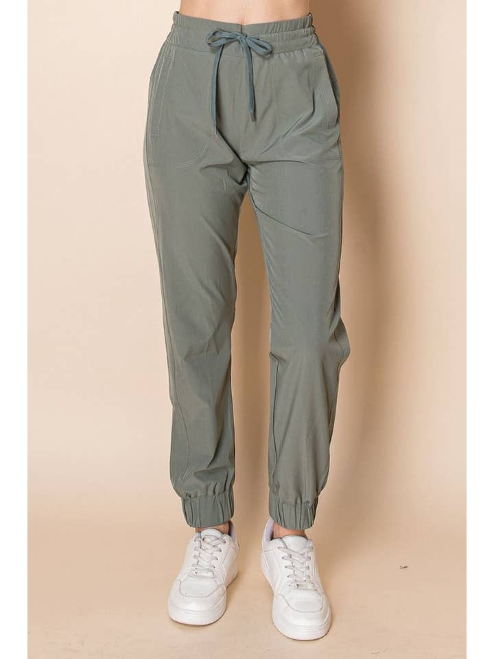 White Birch - Wholesale Lounge Sweatpants/Joggers - Women's - P80180 High Waisted Solid Knit Joggers