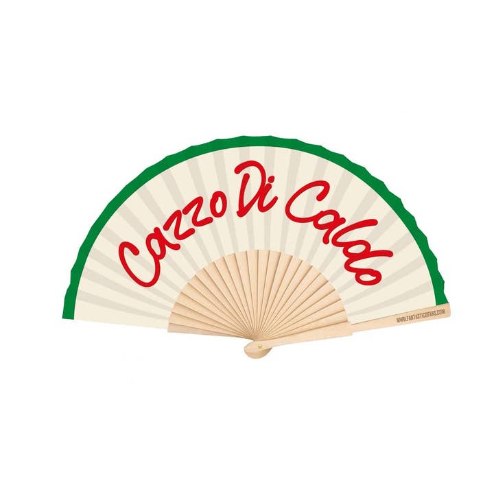 Cazzo Di Caldo Script 23cm fläkt för wholesale av Fantastico Fans