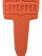 Lavande - Étiquette végétale pour la vente par Amaranth Stoneware Ltd