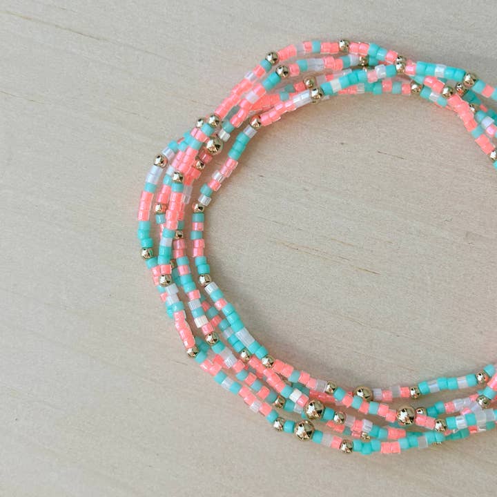 Back Bay Bead Company - Wholesale Beaded Bracelet - Stretchy Seed Bead Bracelets Gold Fill Gifts for Her Jewelry39